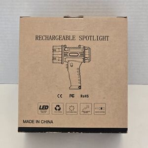 NEW Rechargeable LED Spotlight